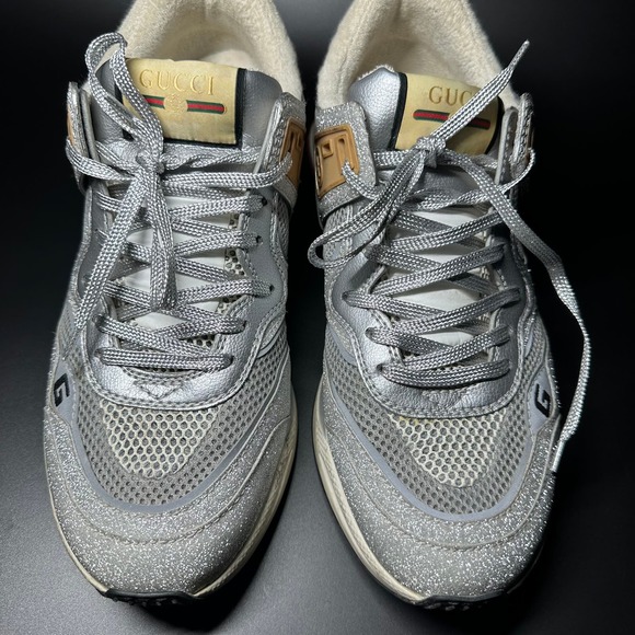 Gucci Glitter Ultrapace Sneaker - Picture 6 of 9